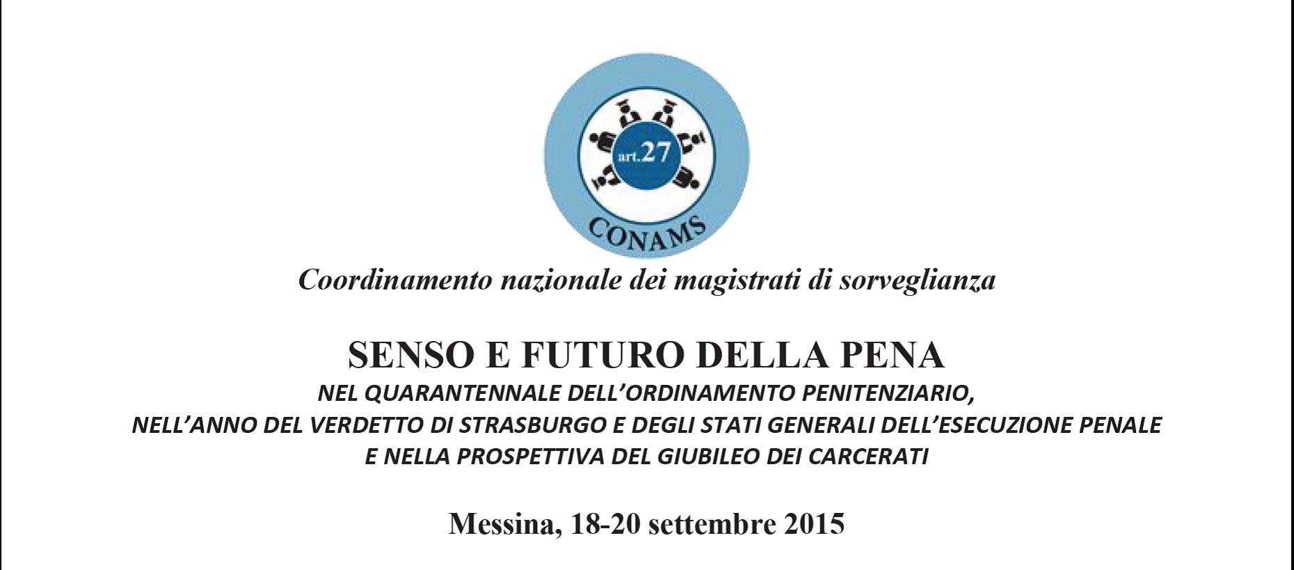Senso e Futuro della Pena