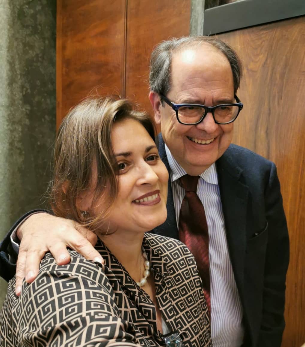 Insieme al Prof. Aldo Morrone