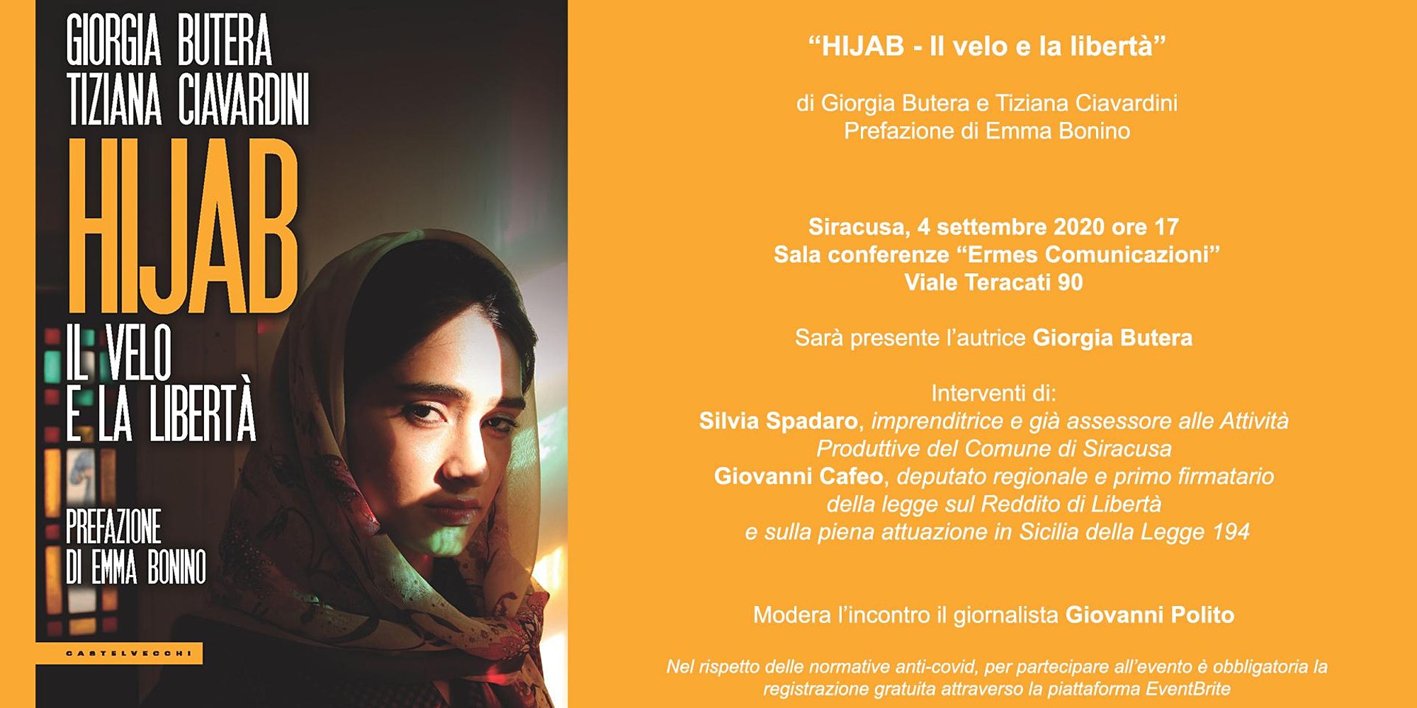 "Hijab. Il Velo e la Libertà" a Siracusa